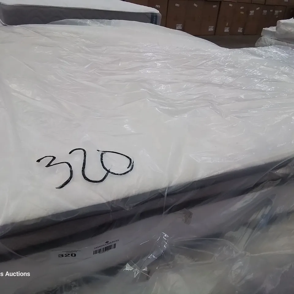 QUALITY BAGGED 4' SMALL DOUBLE PILLOWTOP MATTRESS 