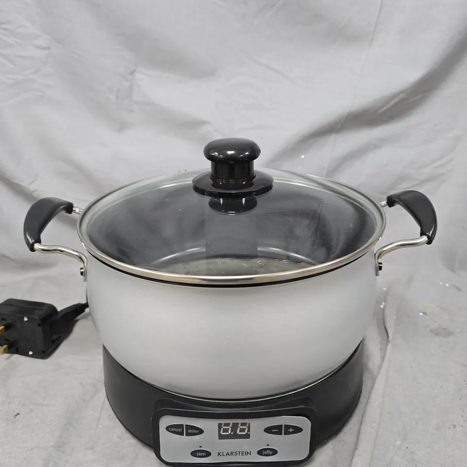 BOXED KLARSTEIN JAM AND JELLY MAKER