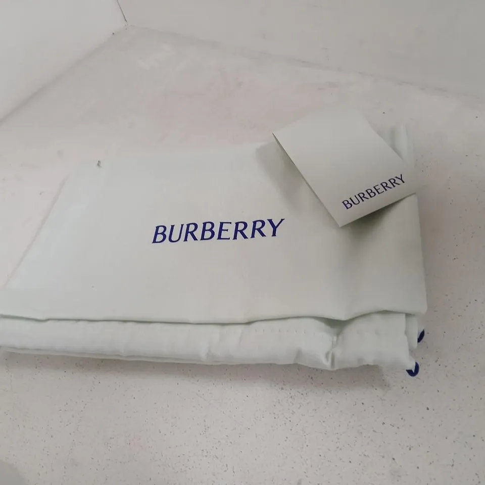BURBERRY BLACK LEATHER LOAFERS WITH ZIP DETAIL – UK 8.5 (EU 42.5)