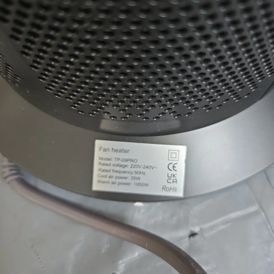 HOMESMART BLADELESS FAN HEATER WITH PLASMA & HEPA – MODEL TP-09PRO (BOXED)