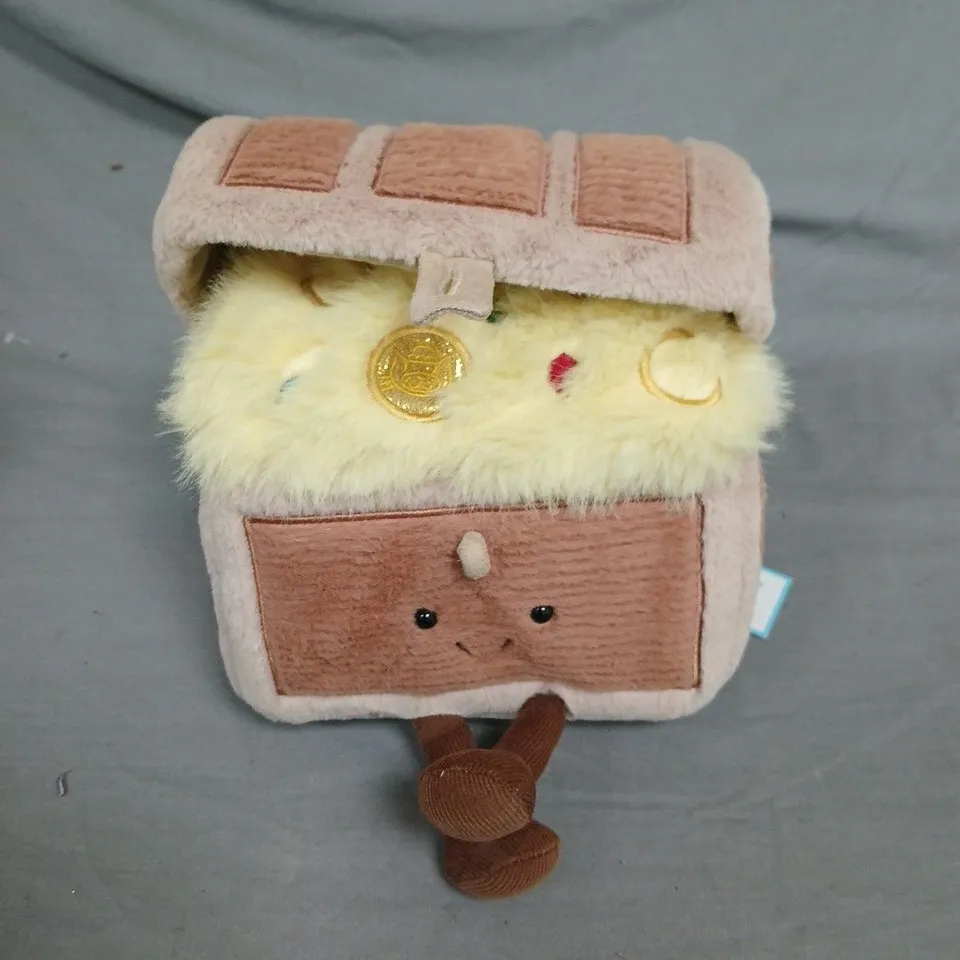 JELLYCAT AMUSEABLES TREASURE CHEST PLUSH TOY