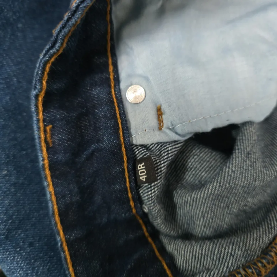 PIERRE CARDIN DENIM JEANS – REGULAR FIT, BLUE, UK 40 (40R)