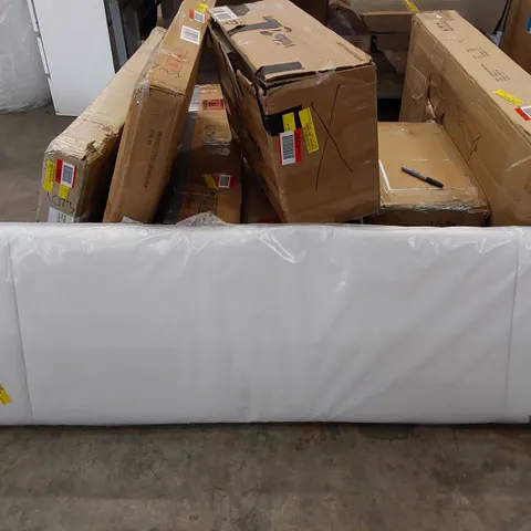 BAGGED BOUSCAT UPHOLSTERED HEADBOARD - KING SIZE (1 ITEM)