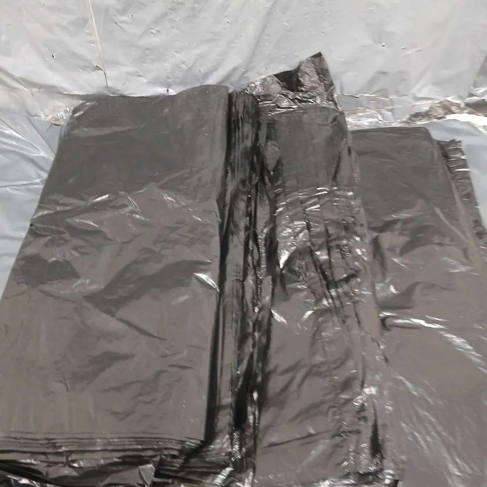 LARGE QUANTITY OF APPROXIMATELY 50 BLACK BIN LINERS