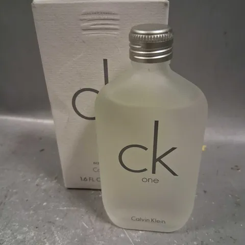 BOXED CK ONE EAU DE TOILETTE CALVIN KLEIN 50ML