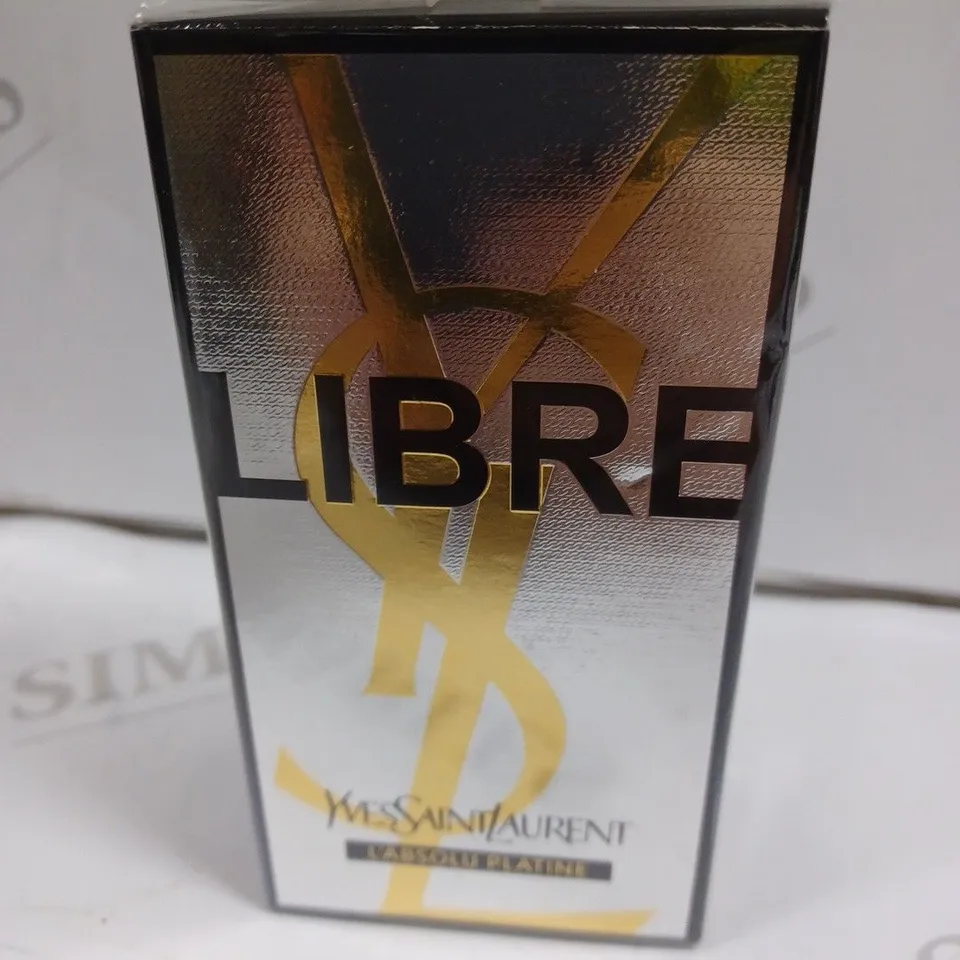 BOXED AND SEALED LIBRE YVES SAINT LAURENT L'ABSOLU PLATINE 50ML