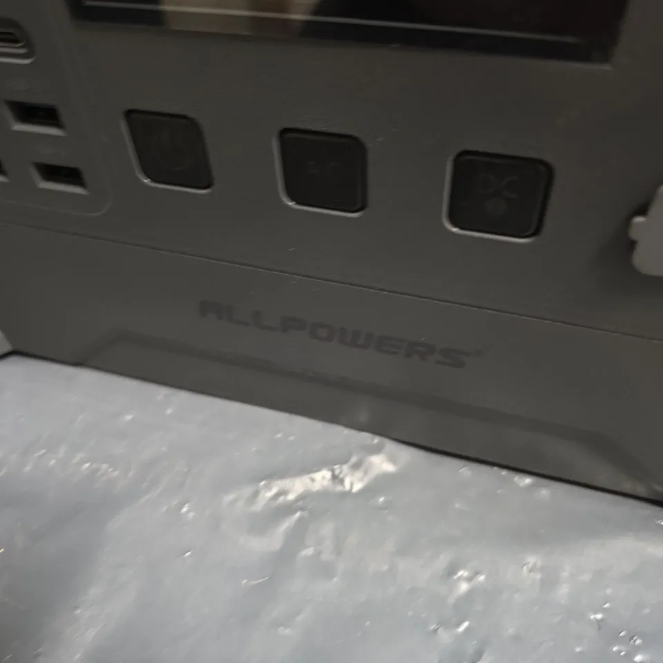 ALLPOWERS PORTABLE POWER STATION – RUGGED BLACK OUTDOOR GENERATOR