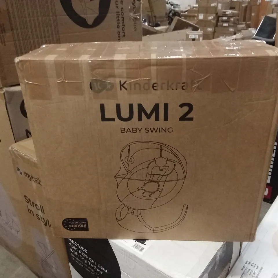 BOXED KINDERKRAFT LUMI 2 BABY SWING
