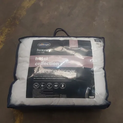 BAGGED SILENTNIGHT KING SIZE SUPREME MATTRESS TOPPER