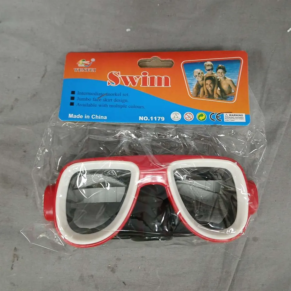 BOX OF APPROXIMATELY 20 WENFEI SWIMMING GOGGLES - SIZES UNSPECIFIED