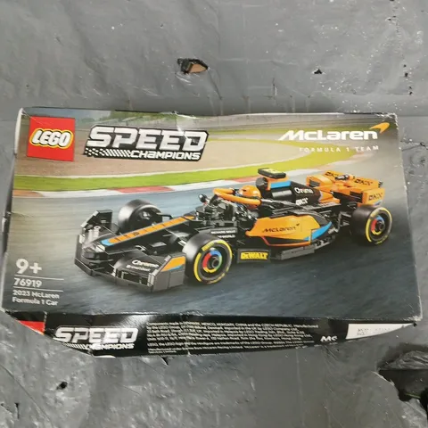 LEGO SPEED CHAMPION MCLAREN FORMULA 1 CAR