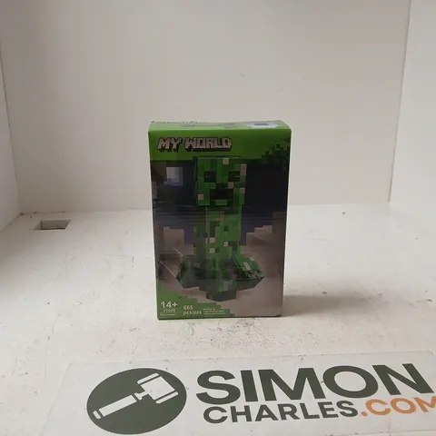 MY WORLD THE CREEPER 31006 14+ BUILDING TOY 