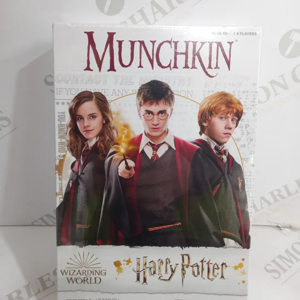 SEALED WIZARDING WORLD HARRY POTTER MUNCHKIN CARDGAME