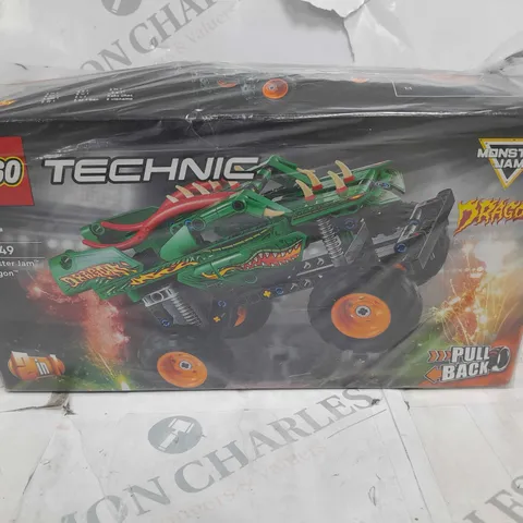 BOXED LEGO TECHNIC MONSTER JAM DRAGON TRUCK - 42149