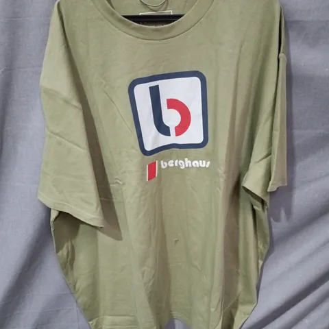 BERGHAUS GREEN T-SHIRT – UK XXL