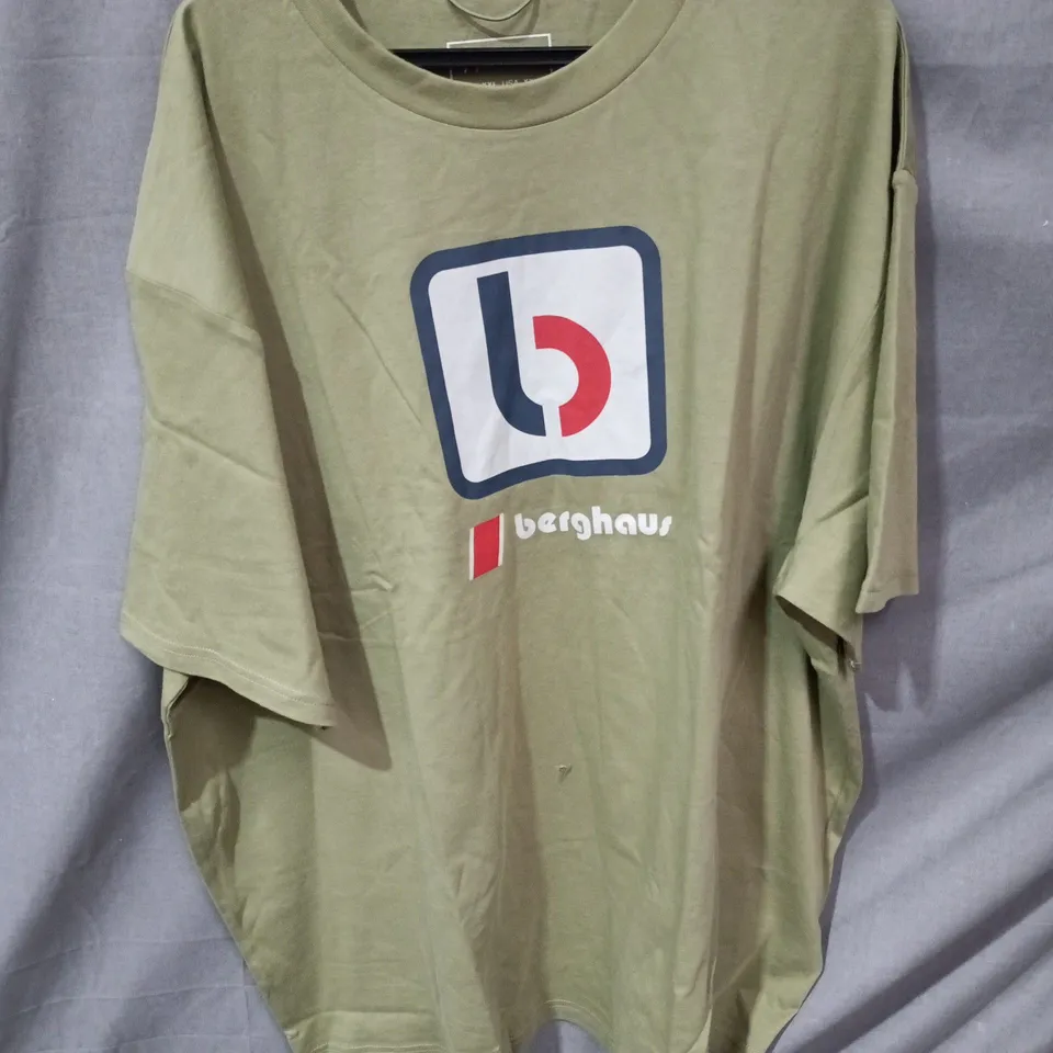 BERGHAUS GREEN T-SHIRT – UK XXL