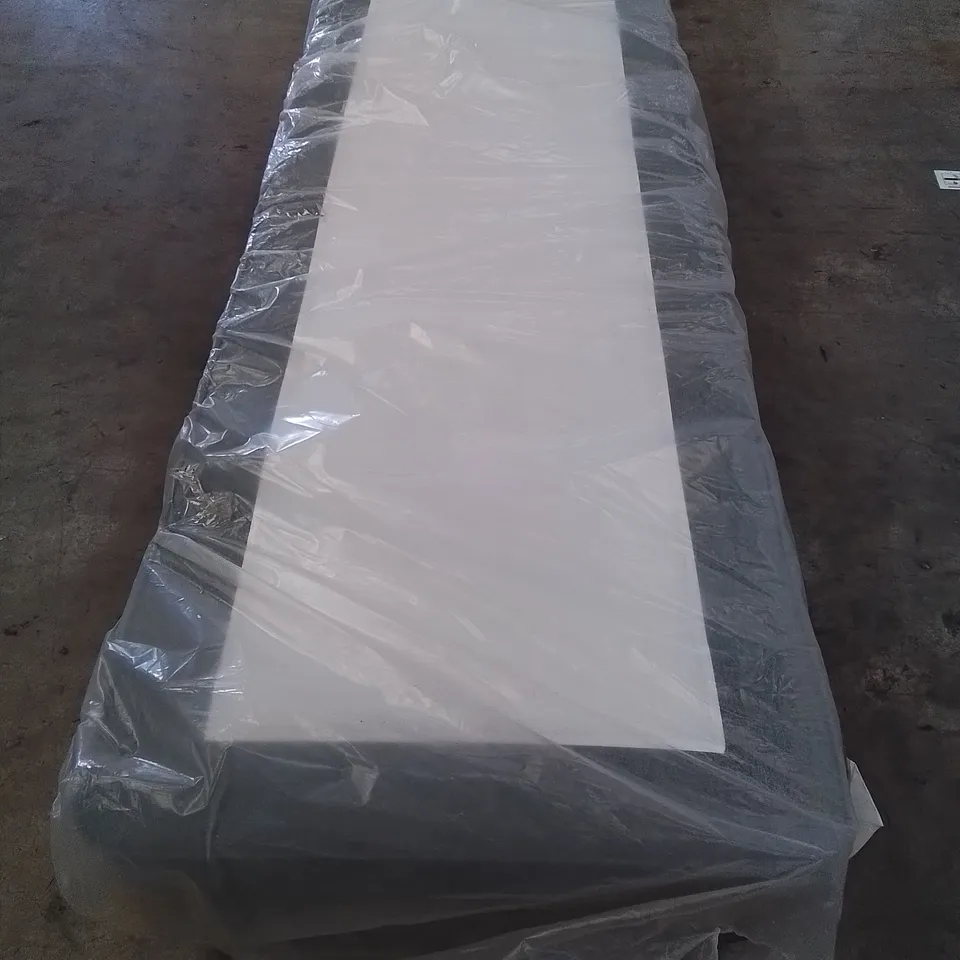 DESIGNER 2'6 NON STORAGE DIVAN BASE GREY 