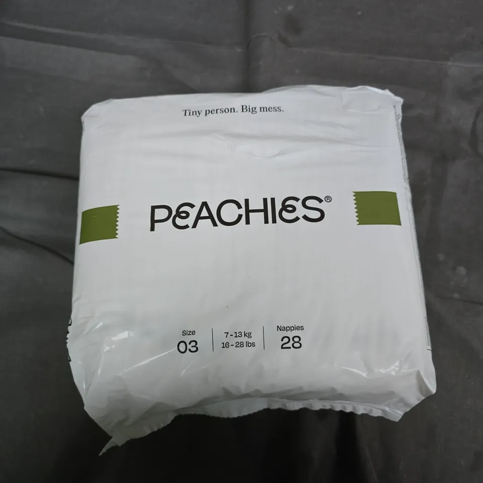 PEACHIES BABY NAPPIES SIZE 03 (7–13 KG) – 28 NAPPIES