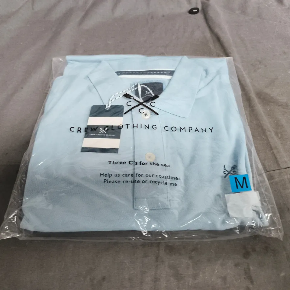 CREW CLOTHING COMPANY POLO SHIRT – UK M 