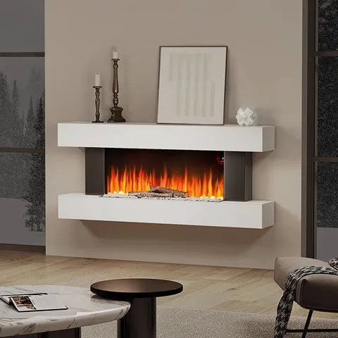 BOXED ARKADI METRO LANE 132cm W ELECTRIC FIRE (1 BOX)