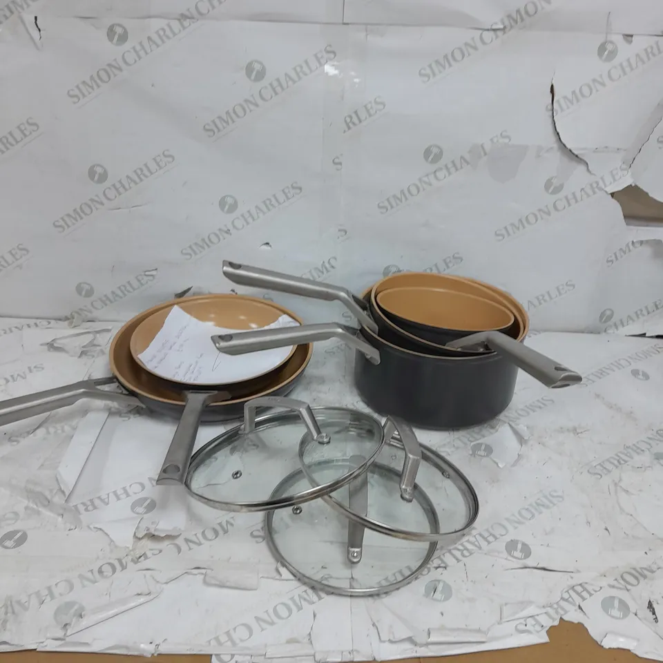 BOXED NINJA EXTENDED LIFE CERAMIC 5 PIECE COOKWARE SET CW95000UK
