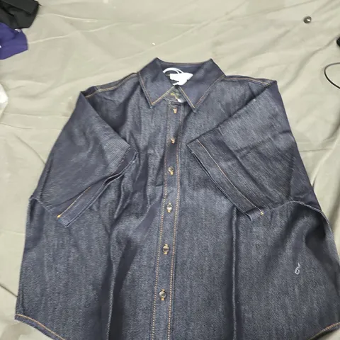 DENIM SHIRT – MEN'S, SIZE 42