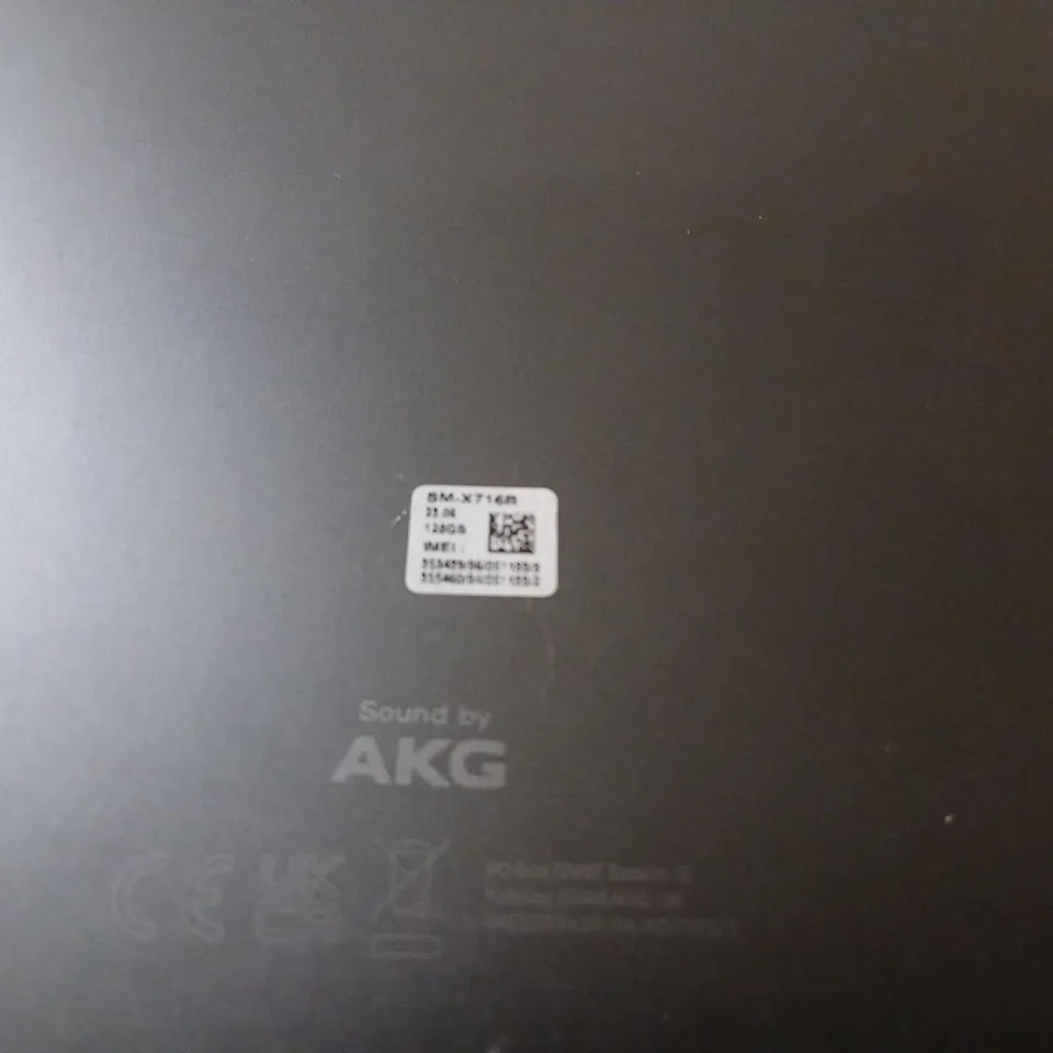 SAMSUNG TABLET SM-X716B– BLACK, AKG SOUND