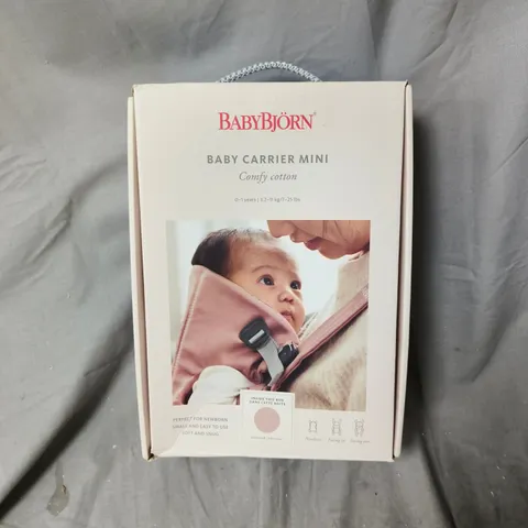 BABYBJÖRN BABY CARRIER MINI – COMFY COTTON (BOXED)