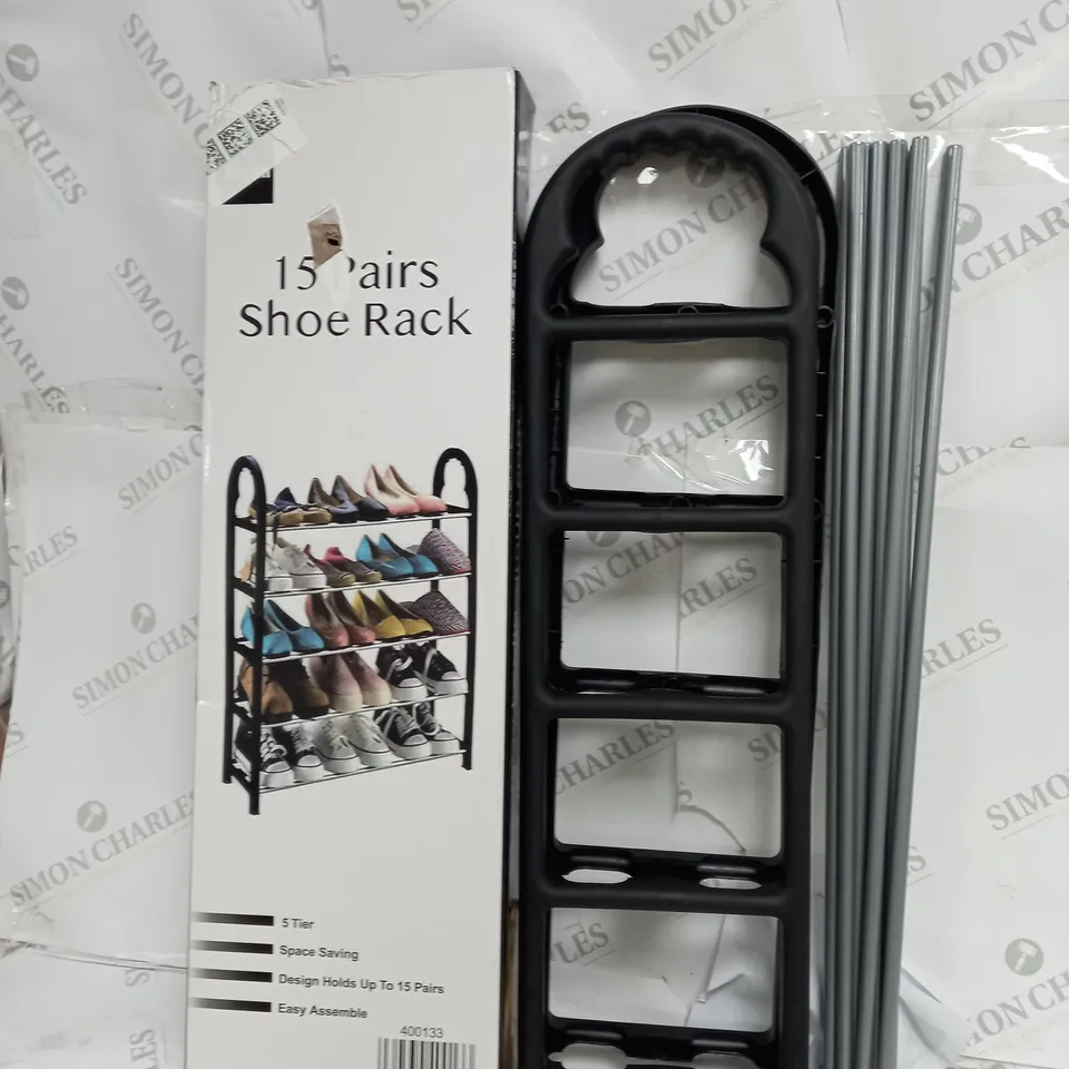 BOXED KEPLIN 15 PAIRS SHOE RACK
