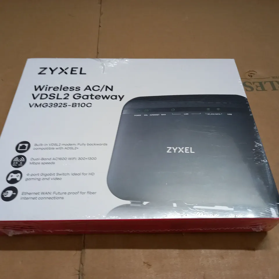 SEALED ZYXEL WIRELESS AC/N VDSL2 GATEWAY