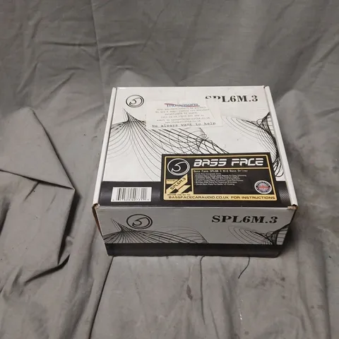 BOXED BASS FACE SPL6M. 3 MID BASS DRIVER 