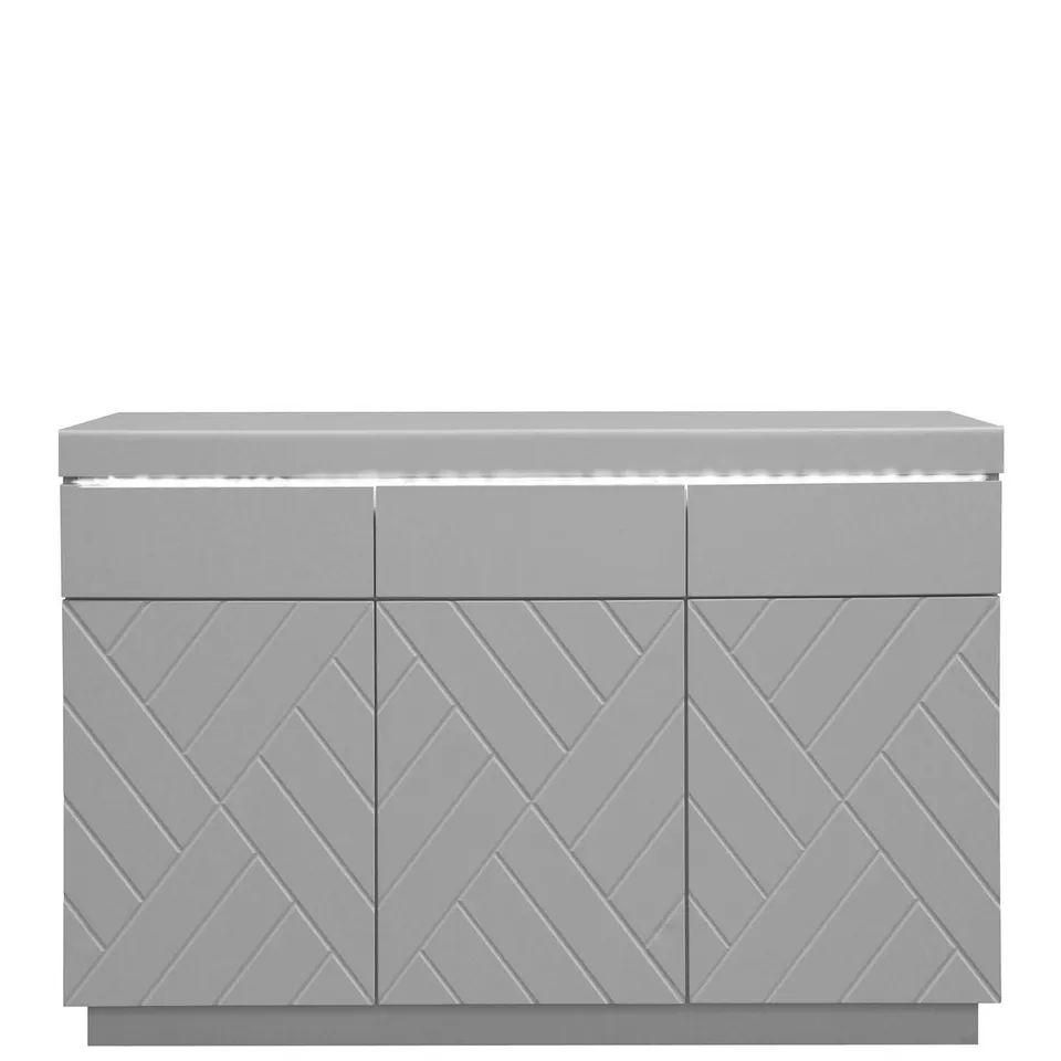 BOXED KARA SIDEBOARD - GREY 