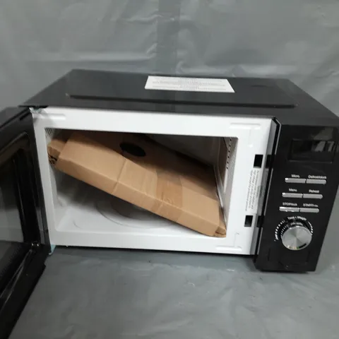 SWAN 20L 700W DIGITAL MICROWAVE IN BLACK - COLLECTION ONLY