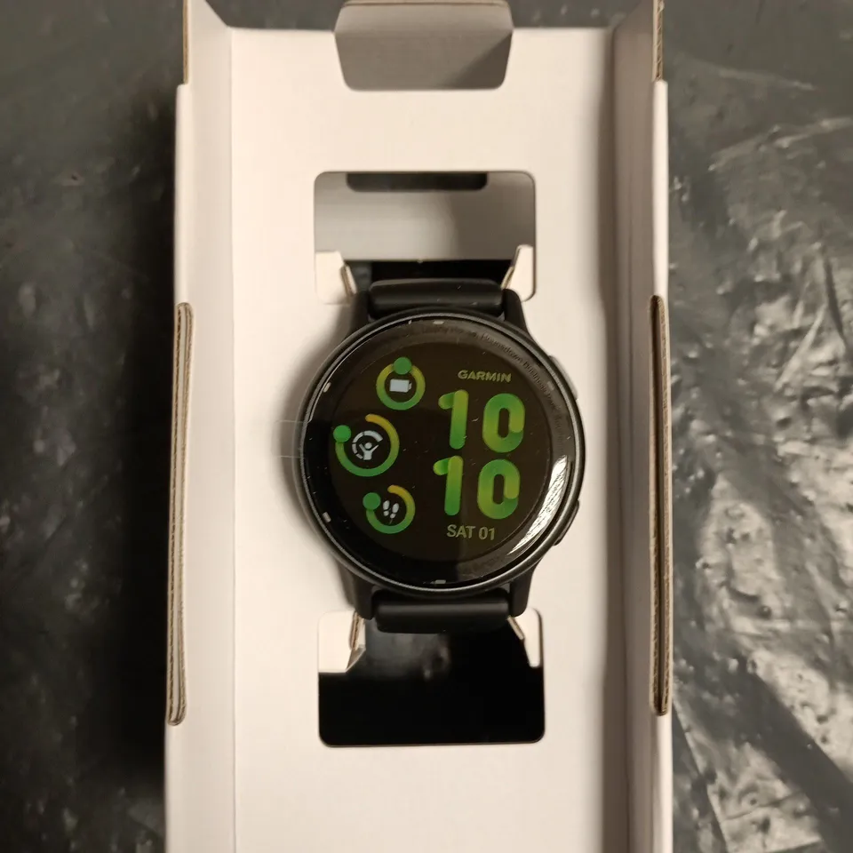 GARMIN VIVOACTIVE 5 HEALTH & FITNESS GPS SMARTWATCH – BLACK