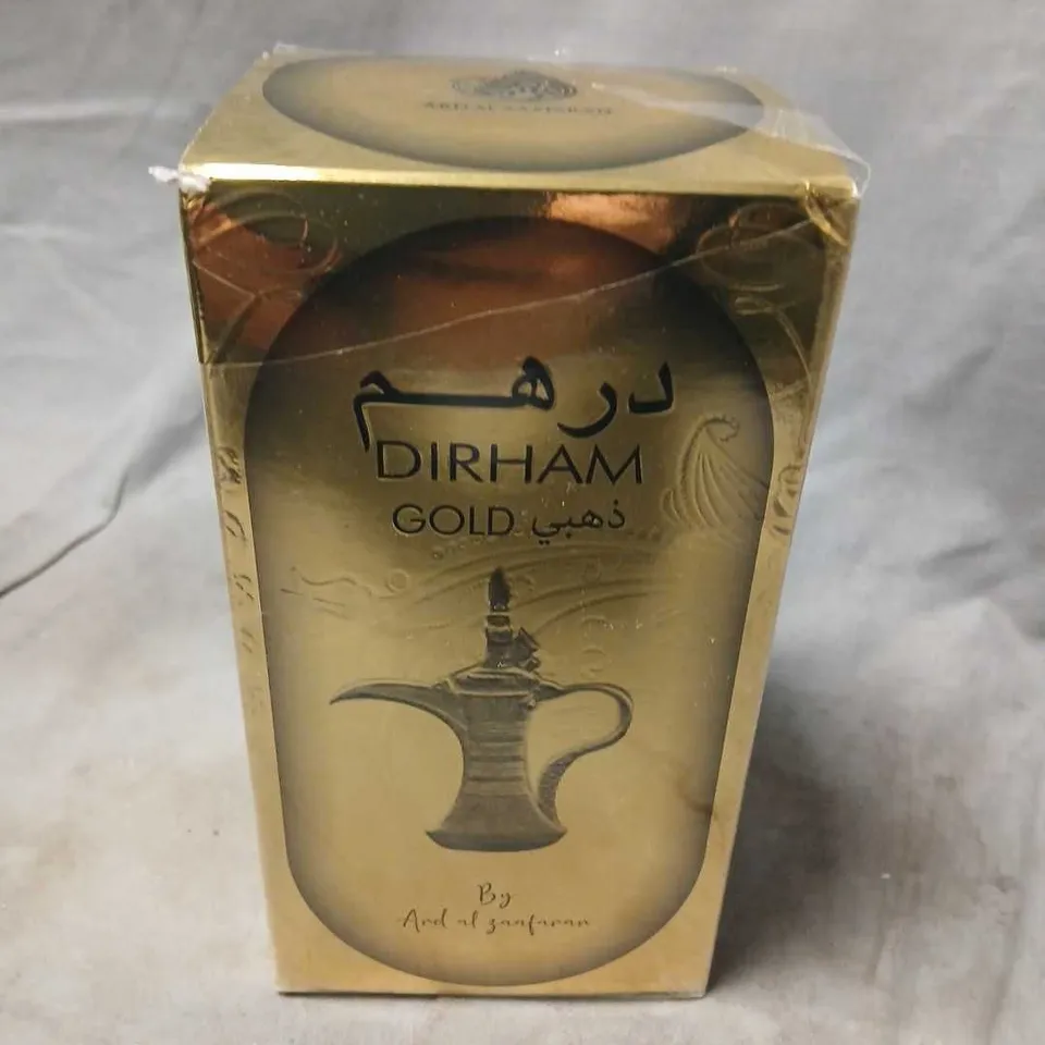 BOXED AND SEALED DIRHAM GOLD EAU DE PARFUM 100ML