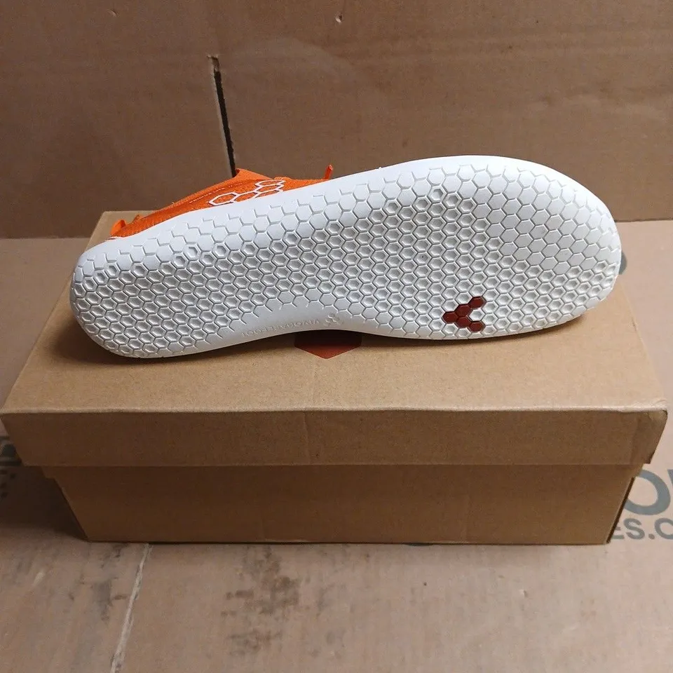 VIVOBAREFOOT PRIMUS LITE II KNIT ORANGE RUNNING SHOES BOXED WOMENS 39