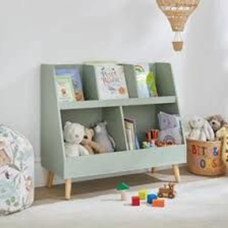 BOXED KIDS WYATT BOOKCASE - DESERT SAGE (1 BOX)