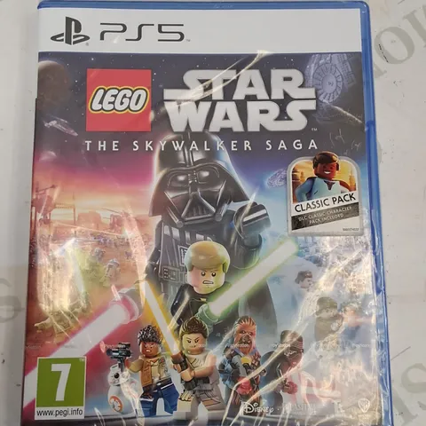 SEALED LEGO STAR WARS SKYWALKER SAGA FOR PS5