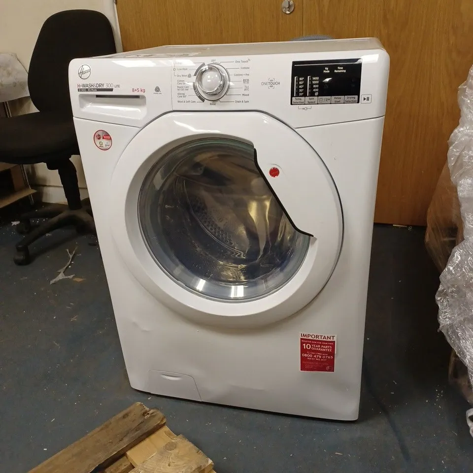 HOOVER H-WASH 300 H3D4852DE FREESTANDING WASHER DRYER (COLLECTION ONLY)
