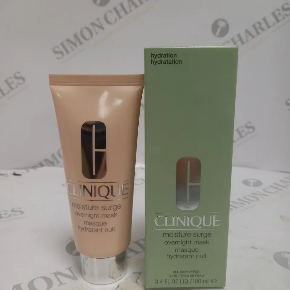 BOXED CLINIQUE MOISTURE SURGE OVERNIGHT MASK - 100ML