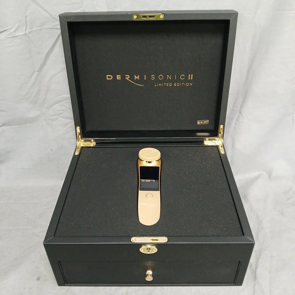 BOXED OPATRA LONDON - LIMITED EDITION DERMISONIC II BEAUTY DEVICE
