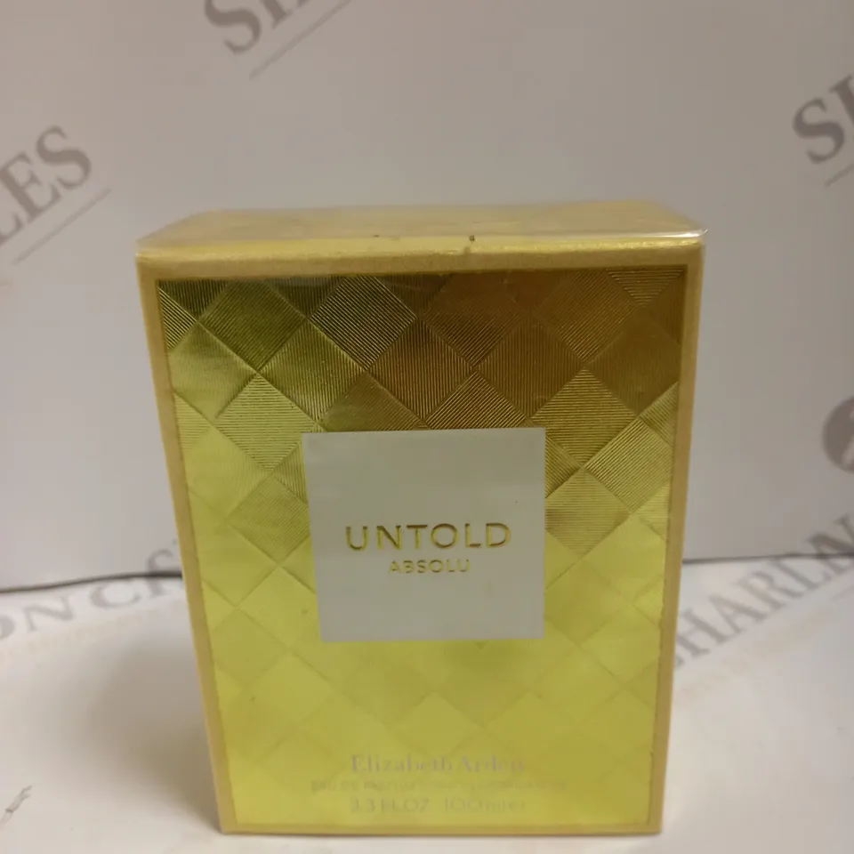 BOX OF APPROX 10 UNTOLD ABSOLU ELIZABETH ARDEN EAU DE PARFUM 
