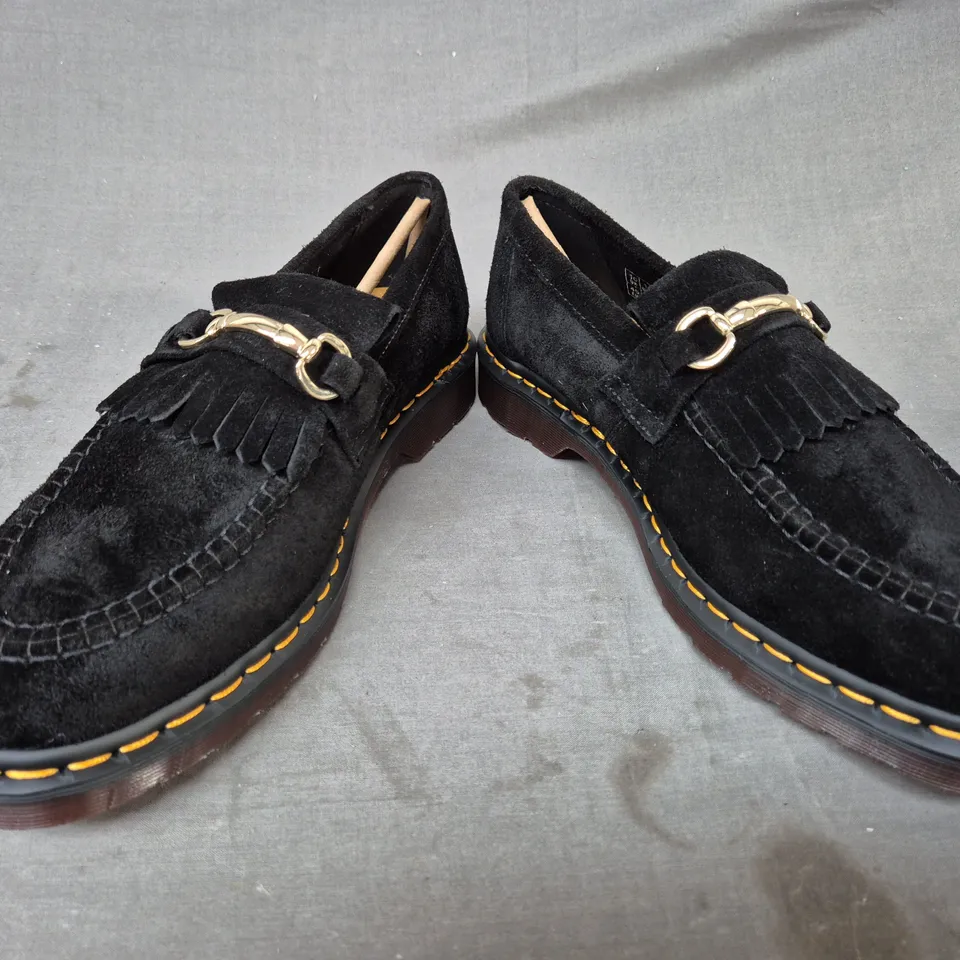 BOXED PAIR OF DR MARTENS SNAFFLE LOAFERS IN BLACK UK SIZE 10