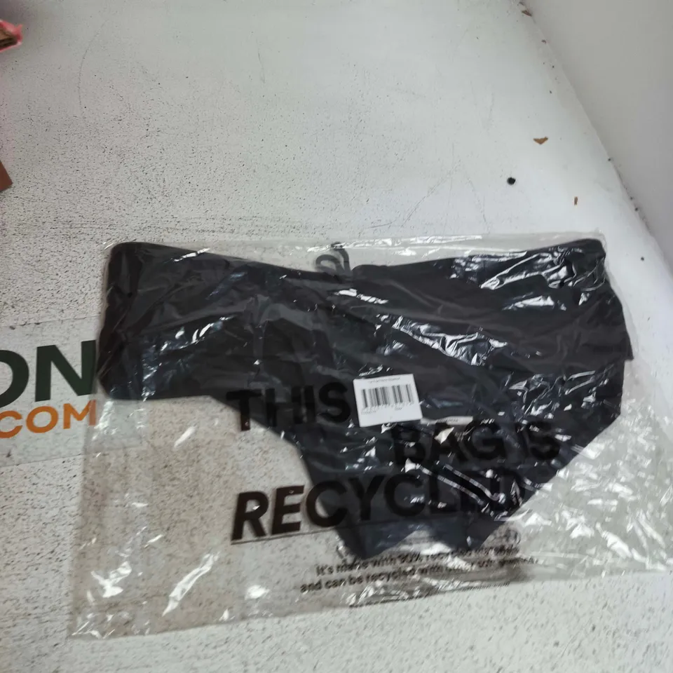 BOX OF APPROXIMATELY 15 ASSORTED CLOTHING ITEMS TO INCLUDE: TIE FRONT MICRO BOYSHORT SWIMWEAR