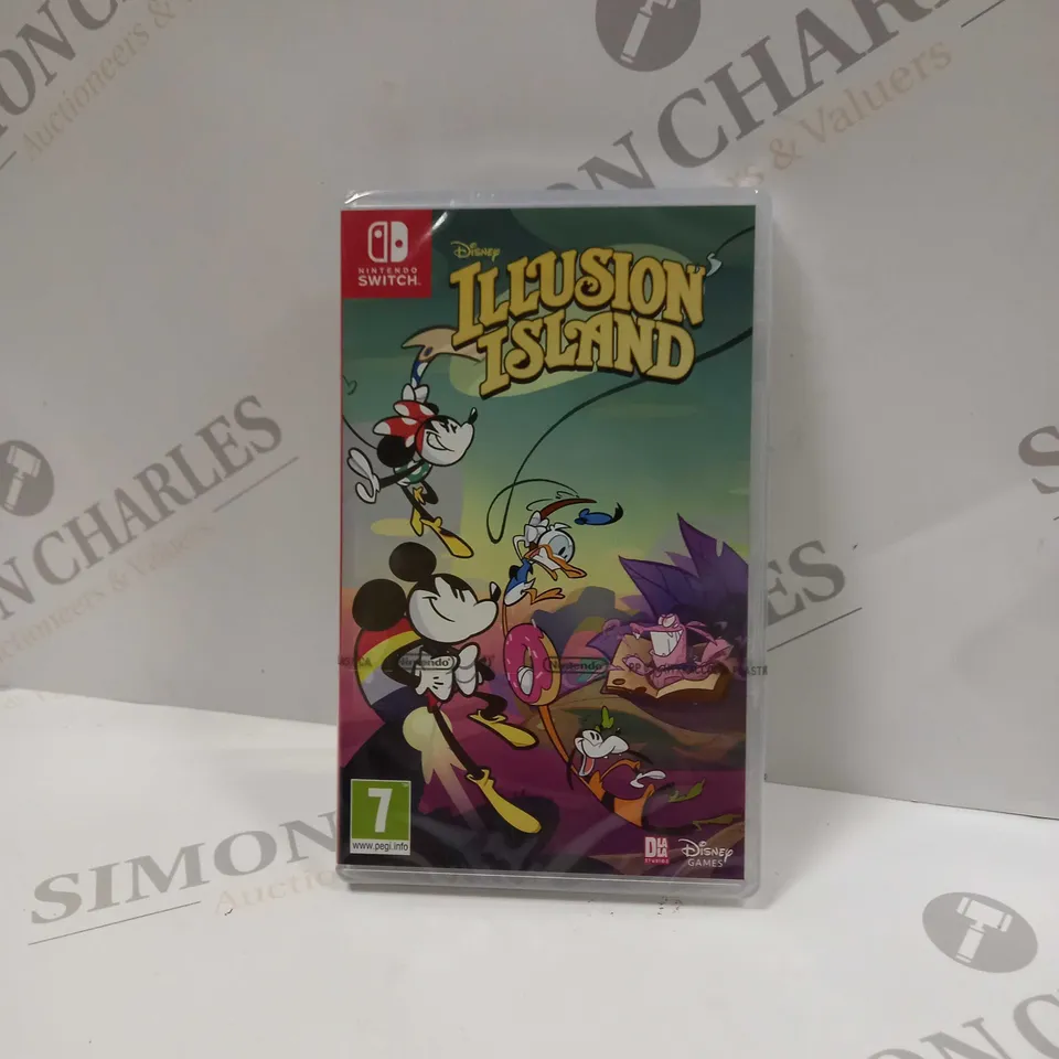 BOXED & SEALED DISNEY ILLUSION ISLAND FOR THE NINTENDO SWITCH 