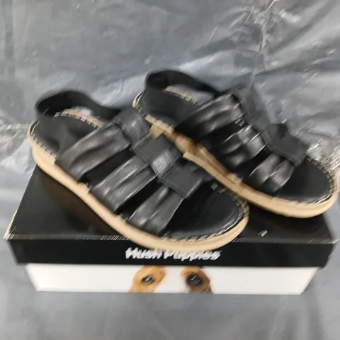 BOXED PAIR OF HUSH PUPPIES EDEN GLADIATOR SANDALS - UK SIZE 6