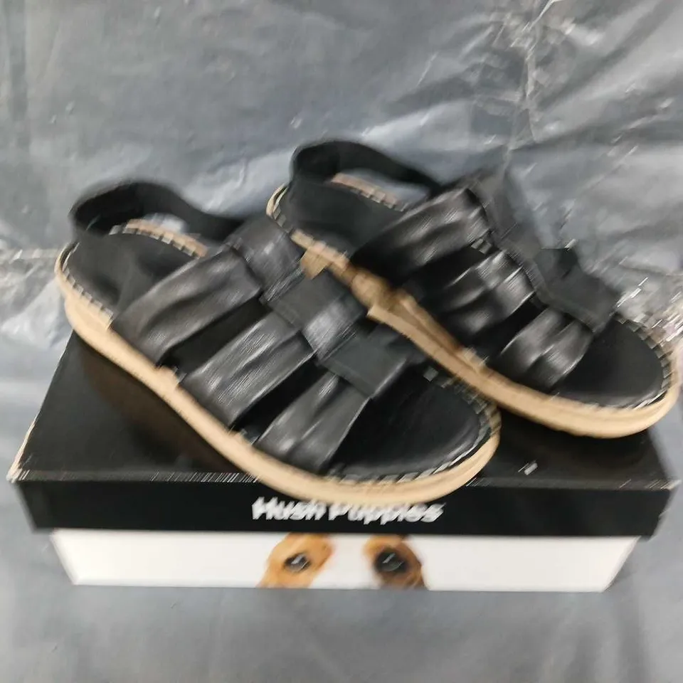 BOXED PAIR OF HUSH PUPPIES EDEN GLADIATOR SANDALS - UK SIZE 6