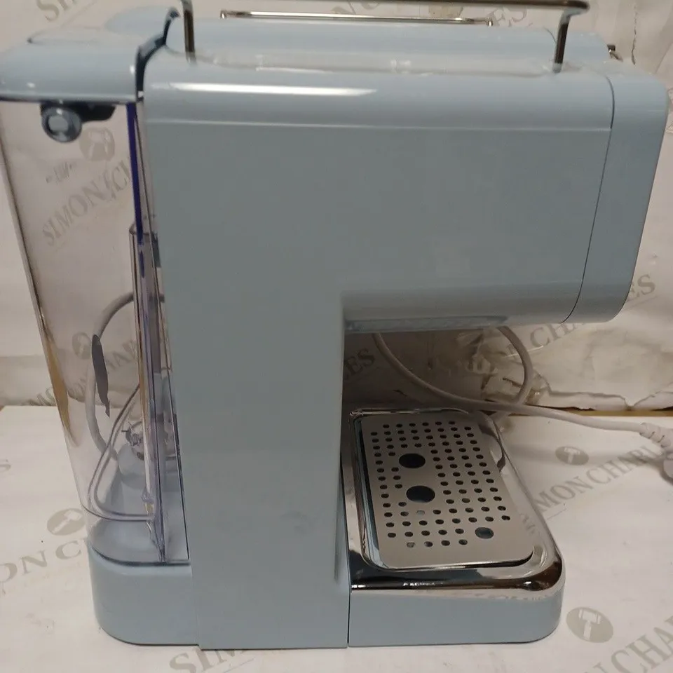 SWAN RETRO ESPRESSO COFFEE MACHINE - BLUE