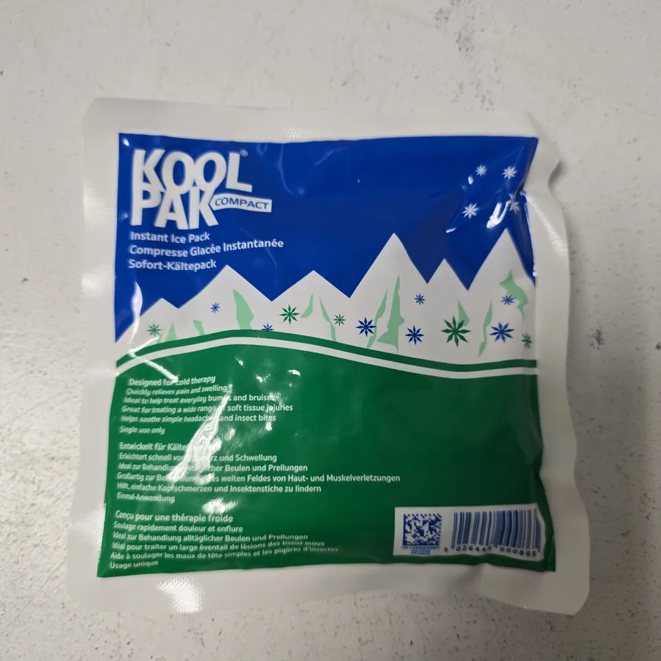 APPROXIMATELY 15 KOOL PAK COMPACT COOLING ICE PACKS