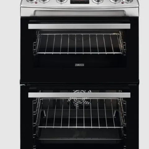 ZANUSSI ZCK66350XA DUAL FUEL DOUBLE OVEN, 60CM, A ENERGY